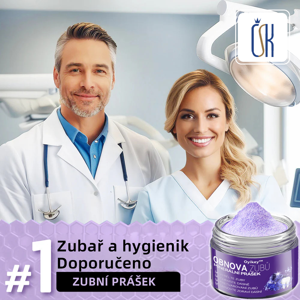 [✅Oficiální obchod.]𝐎𝐲𝐢𝐤𝐞𝐲™ Prášek na obnovu zubní minerálů 👩‍⚕️ – produkt pro péči o ústní dutinu (doporučeno odborníky České stomatologické komory, ČSK)