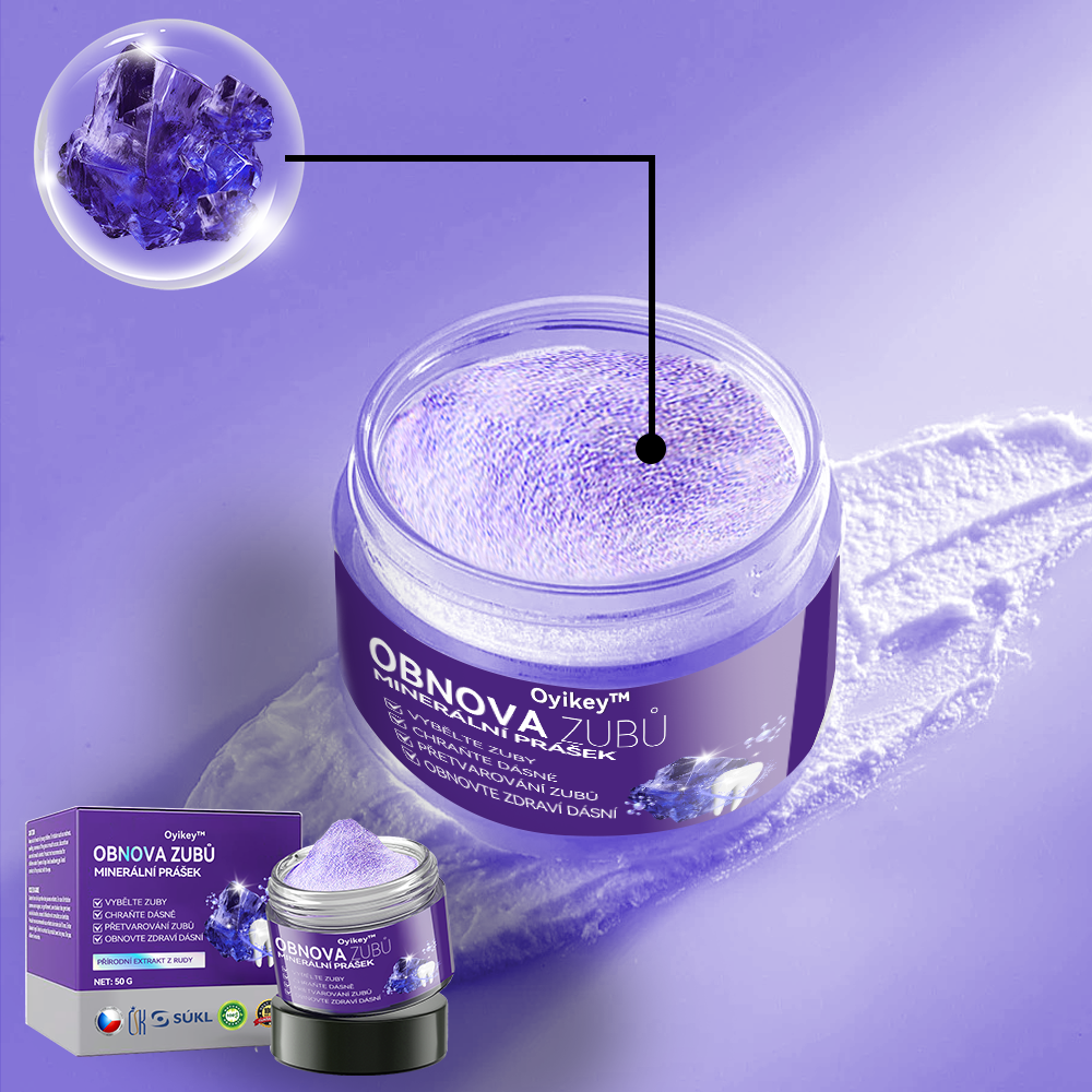 [✅Oficiální obchod.]𝐎𝐲𝐢𝐤𝐞𝐲™ Prášek na obnovu zubní minerálů 👩‍⚕️ – produkt pro péči o ústní dutinu (doporučeno odborníky České stomatologické komory, ČSK)