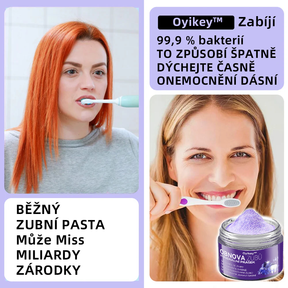 [✅Oficiální obchod.]𝐎𝐲𝐢𝐤𝐞𝐲™ Prášek na obnovu zubní minerálů 👩‍⚕️ – produkt pro péči o ústní dutinu (doporučeno odborníky České stomatologické komory, ČSK)
