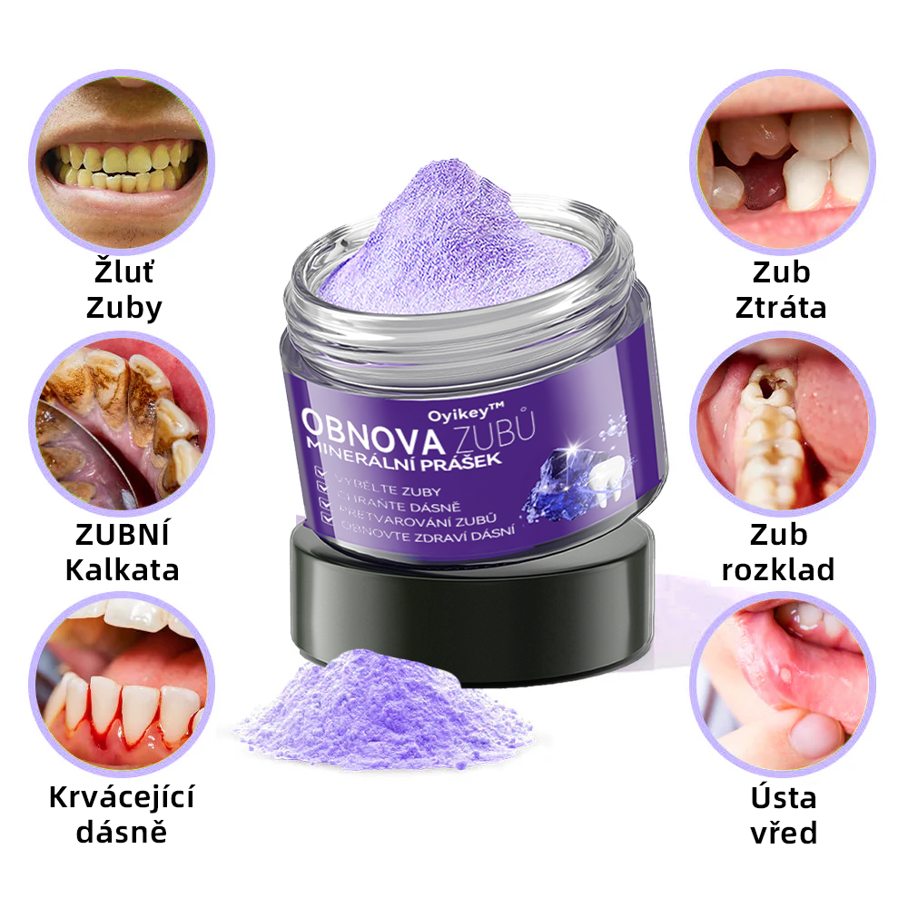 [✅Oficiální obchod.]𝐎𝐲𝐢𝐤𝐞𝐲™ Prášek na obnovu zubní minerálů 👩‍⚕️ – produkt pro péči o ústní dutinu (doporučeno odborníky České stomatologické komory, ČSK)