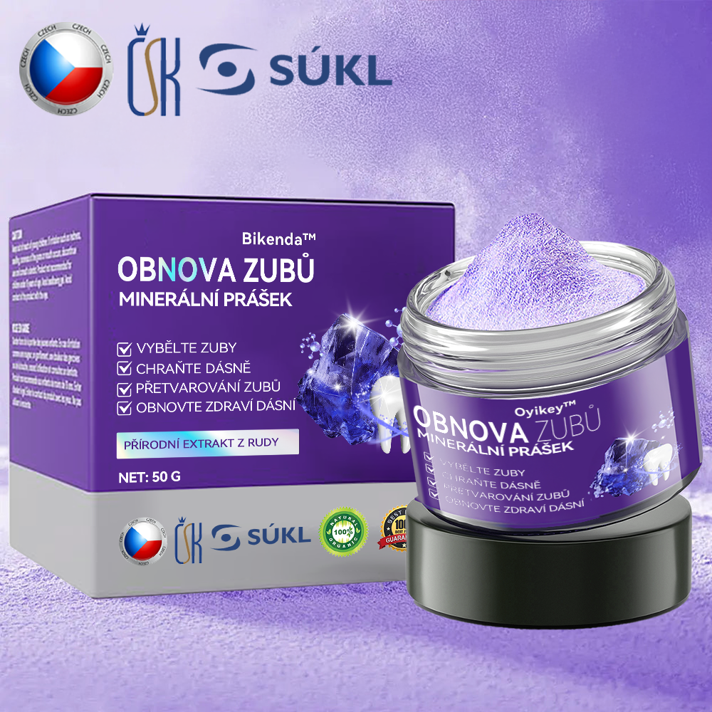 [✅Oficiální obchod.]𝐎𝐲𝐢𝐤𝐞𝐲™ Prášek na obnovu zubní minerálů 👩‍⚕️ – produkt pro péči o ústní dutinu (doporučeno odborníky České stomatologické komory, ČSK)