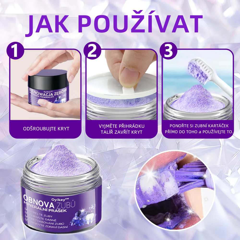 [✅Oficiální obchod.]𝐎𝐲𝐢𝐤𝐞𝐲™ Prášek na obnovu zubní minerálů 👩‍⚕️ – produkt pro péči o ústní dutinu (doporučeno odborníky České stomatologické komory, ČSK)
