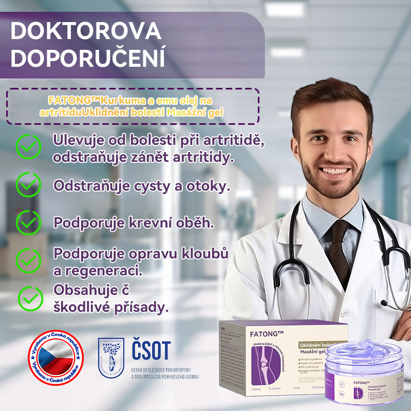 [✅Oficiální obchod]: 𝐅𝐀𝐓𝐎𝐍𝐆™🎈🎈 𝐊𝐮𝐫𝐤𝐮𝐦𝐚 𝐚 𝐞𝐦𝐮 𝐨𝐥𝐞𝐣 𝐧𝐚 𝐚𝐫𝐭𝐫𝐢𝐭𝐢𝐝𝐮𝐔𝐤𝐥𝐢𝐝𝐧ě𝐧í 𝐛𝐨𝐥𝐞𝐬𝐭𝐢 𝐌𝐚𝐬áž𝐧í 𝐠𝐞𝐥 👨‍⚕️ Česká ortopedická asociace (ČSOT) doporučit