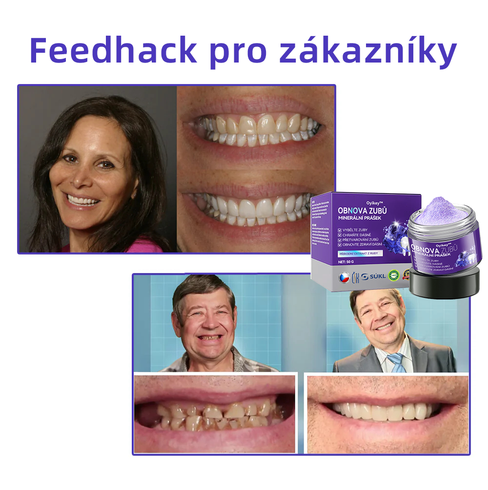 [✅Oficiální obchod.]𝐎𝐲𝐢𝐤𝐞𝐲™ Prášek na obnovu zubní minerálů 👩‍⚕️ – produkt pro péči o ústní dutinu (doporučeno odborníky České stomatologické komory, ČSK)